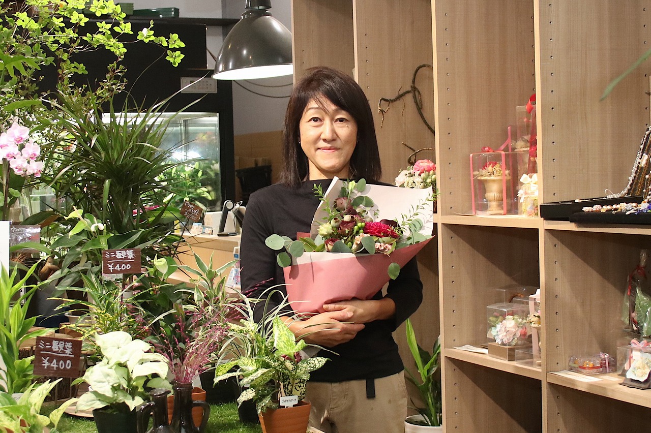 リラックス効果抜群 癒しのお花を見つけに行こう 花空間むつみ 万代シテイ 公式ホームページ
